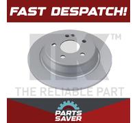 2x Brake Discs Pair Solid Rear 296mm 313376 NK Set 6394230112 A6394230112 New