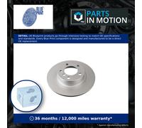 2x Brake Discs Pair Solid Rear 296mm ADB114321 Blue Print Set 34219808513 New