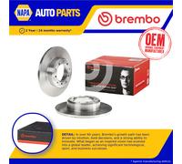 2x Brake Discs Pair Solid Rear 298mm 08.A841.10 Brembo Set FTC2805 LR018026 New
