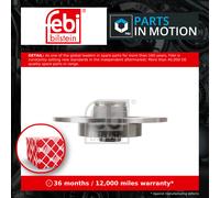 FEBI BILSTEIN BRAKE DISC REAR RENAULT CLIO MEGANE