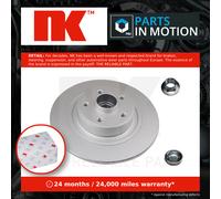 2x Brake Discs Pair Solid Rear 300mm 313962 NK Set 402021651R 432025945R Quality