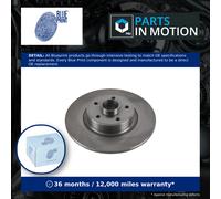2x Brake Discs Pair Solid Rear 300mm ADR164336 Blue Print Set 402021651R Quality