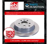 Febi 43824 Brake Disc Rotors