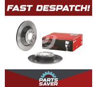 2x Brake Discs Pair Solid Rear 302mm 08.8843.21 Brembo Set 4F0615601E Quality