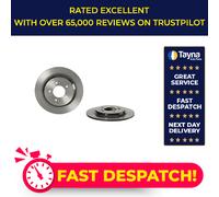 2x Brake Discs Pair Solid Rear 302mm 08.D430.11 Brembo Set 58411D3700 58411D7700