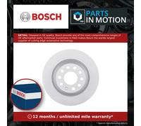 Bosch Brake Disc 104441547 (0 986 479 257) - Rear Solid Coated - Fits Audi A6 C6