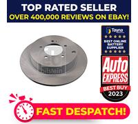 2x Brake Discs Pair Solid Rear 302mm 29309 Febi Set 1611500480 4249F4 424962 New