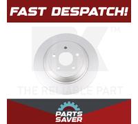 2x Brake Discs Pair Solid Rear 302mm 3125113 NK Set 1936154 2210993 G1FY2A315AA