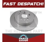 2x Brake Discs Pair Solid Rear 302mm 314031 NK Set 6G912A315CC LR001018 Quality