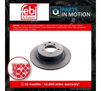 Ferdinand Bilstein Brake Discs - 2x Solid Pair - Fits PEUGEOT 4008 1.8D Rear 2012 - 302mm