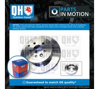 2x Brake Discs Pair Solid Rear 302mm BDC5619 Quinton Hazell Set LR001018 Quality