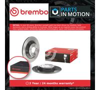 2x Brake Discs Pair Solid Rear 303mm 08.C425.11 Brembo Set K01126251A K01126251B