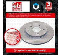 2x Brake Discs Pair Solid Rear 305mm 43900 Febi Set K04721677AA K04721996AA New