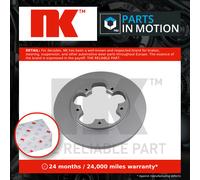 2x Brake Discs Pair Solid Rear 307mm 312595 NK Set 1815599 2226519 2407574 New