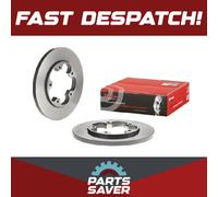 2x Brake Discs Pair Solid Rear 308mm 08.C539.11 Brembo