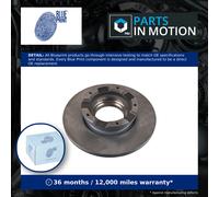 2x Brake Discs Pair Solid Rear 308mm ADBP430019 Blue Print Set 1764282 1783910