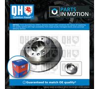 2x Brake Discs Pair Solid Rear 324mm BDC5549 Quinton Hazell Set 584114D000 New