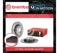 2x Brake Discs Pair Solid Rear 330mm 08.D983.11 Brembo Set 1674238700 Quality