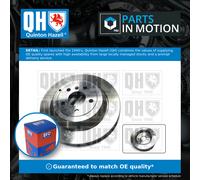 2x Brake Discs Pair Solid Rear 330mm BDC5586 Quinton Hazell Set A1644230512 New