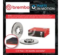 2x Brake Discs Pair Vented 257mm 09.5577.10 Brembo Set 8941723761 8941733440 New
