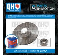 2x Brake Discs Pair Vented 262mm BDC4372 Quinton Hazell Set 45251S6DE10 Quality