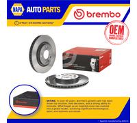 2x Brake Discs Pair Vented 300mm 09.C541.11 Brembo Set 1797226 1825134 1829606