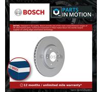 2x Brake Discs Pair Vented 300mm 0986479C56 Bosch Set BD2195 E190R02C00740409