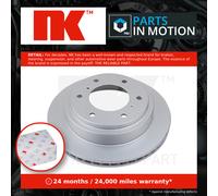 2x Brake Discs Pair Vented 300mm 313041 NK Set MR418067 Top Quality Guaranteed