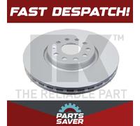 2x Brake Discs Pair Vented 314mm 3147146 NK Set 5QN615301 1K0615301AJ 5QF615301A