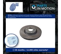 2x Brake Discs Pair Vented Front 284mm ADL144319 Blue Print Set 46445004 Quality