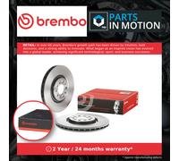 2x Brake Discs Pair Vented fits ALFA ROMEO 159 939 3.2 Front 05 to 11 939A.000