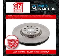 2x Brake Discs Pair Vented fits ALFA ROMEO 166 936 3.2 Front 03 to 07 936A.000