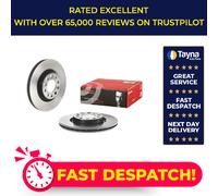 2x Brake Discs Pair Vented fits ALFA ROMEO GIULIA 952 2.0 Rear 2016 on 292mm Set