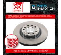 2x Brake Discs Pair Vented fits ALFA ROMEO GIULIA 952 2.2D Rear 2015 on 292mm