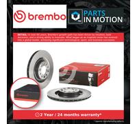 2x Brake Discs Pair Vented fits ALFA ROMEO GIULIA 952 2.2D Rear 2017 on 320mm