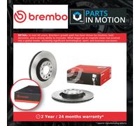 2x Brake Discs Pair Vented fits ALFA ROMEO STELVIO 949 2.2D Rear 2016 on 292mm