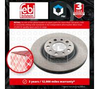 Febi Bilstein 43962 Brake Disc Fits Alfa Romeo Spider 3.2 V6 24V 1.8 TBi 3.2 JTS