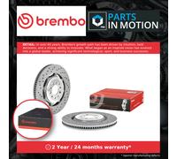 Brembo Prime Line Dual Cast Vented Two-Piece Brake Disc - Drilled - 09.C505.33