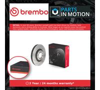 2x Brake Discs Pair Vented fits AUDI A4 B7 2.0D Front 04 to 08 320mm Set Brembo