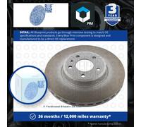 2x Brake Discs Pair Vented fits AUDI A4 B8, B9 2.0D Front 2007 on 314mm Set New