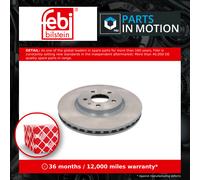 2x Brake Discs Pair Vented fits AUDI A5 8F, 8T3, 8TA 3.0D Front 07 to 12 320mm