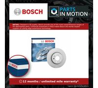 Bosch Brake Disc Front Diameter 314mm 68mm Vented 24.9mm With Screws 0986479467