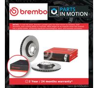 2x Brake Discs Pair Vented fits AUDI A5 F53, F5A 1.4 Front 16 to 20 CVNA 338mm