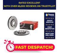 2x Brake Discs Pair Vented fits AUDI A6 C4, C5 2.8 Front 94 to 05 288mm Set New