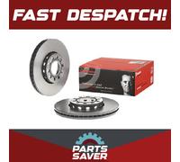 2x Brake Discs Pair Vented fits AUDI A6 C4, C5 2.8 Front 94 to 05 288mm Set New