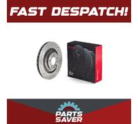 2x Brake Discs Pair Vented fits AUDI A6 C6 3.0D Rear 04 to 11 330mm Set Brembo