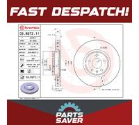 2x Brake Disc Front For Audi A4 Allroad A5 A6 A6 Allroad A7 Q5 BREMBO 09.B972.11