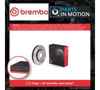 2x Brake Discs Pair Vented fits AUDI A7 4G 3.0 Front 10 to 18 320mm Set Brembo