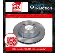2x Brake Discs Pair Vented fits PORSCHE CAYENNE 92A, 9PA 3.6 Rear 2007 on 330mm