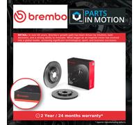 2x Brake Discs Pair Vented fits AUDI S4 B8, B9 Rear 3.0 3.0D 2010 on 330mm Set